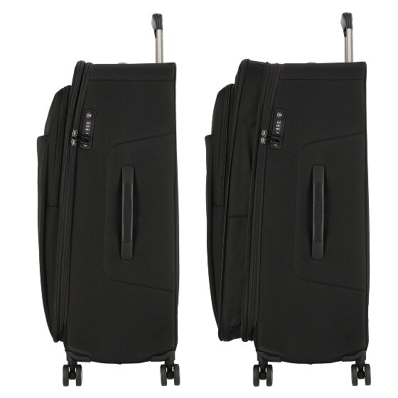 Piquadro Brief 4 wielen Trolley 78 cm met uitbreidingsplooi