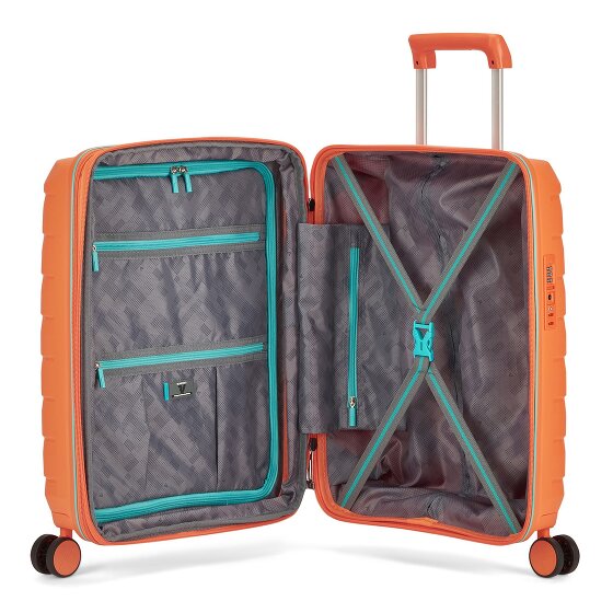 Roncato Skyline 2.0 4 wielen Cabinewagen 55 cm met uitbreidingsplooi
