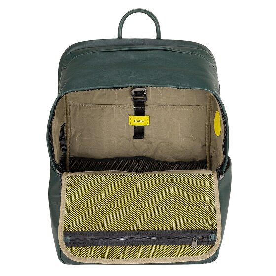DuDu Sydney Dagrugzak Leer 42 cm Laptop compartiment