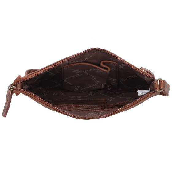 Greenland Nature Montenegro Schoudertas RFID Leer 28 cm Greenland Nature Montenegro Schoudertas RFID Leer 28 cm