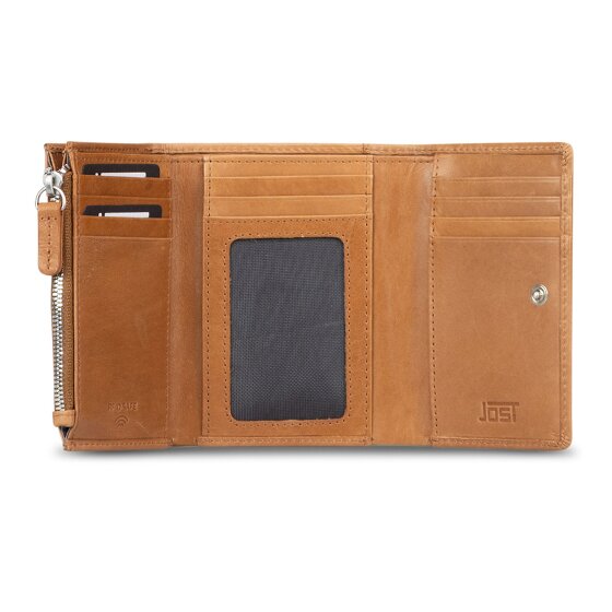 Jost Rana Portemonnee RFID-bescherming Leer 12 cm