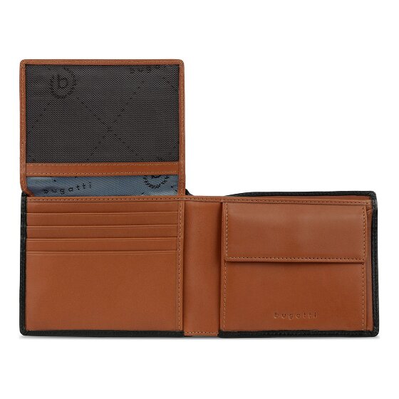 bugatti Roccia Portemonnee RFID-bescherming Leer 11.5 cm