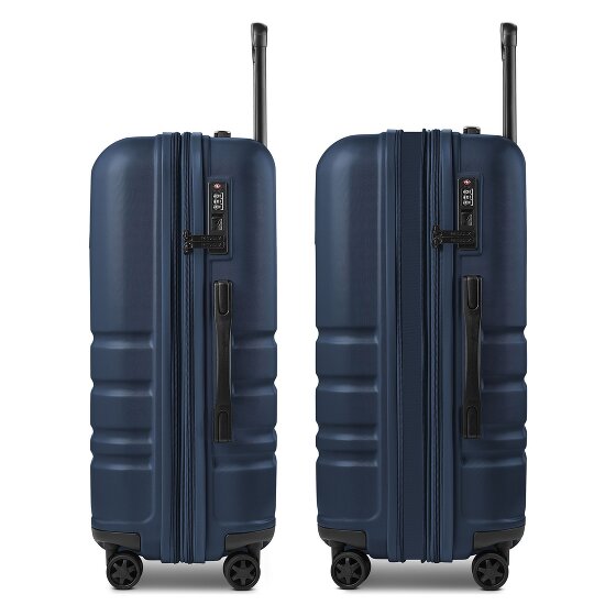 Redolz Pro ABS 4 wielen Trolley 65 cm met uitbreidingsplooi