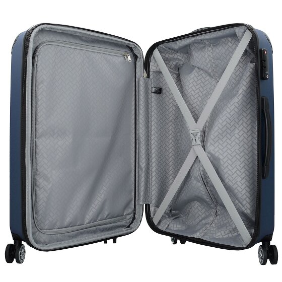 Travelite City 4-wiel trolley L 77 cm