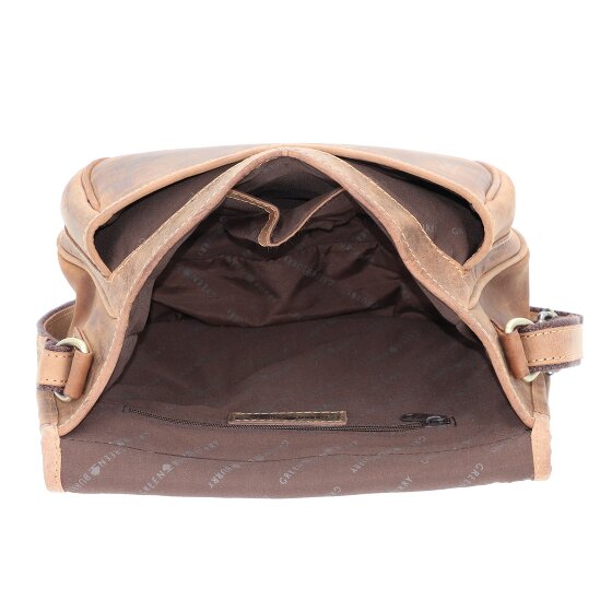 Greenburry Vintage Jachttas Schoudertas Leer 30 cm