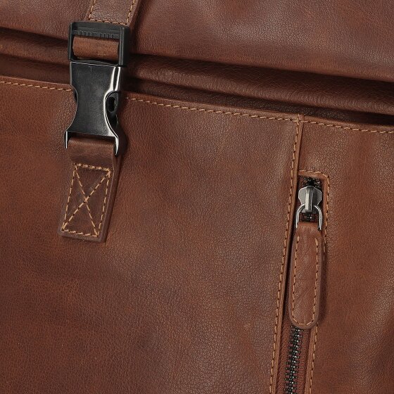 Jack Kinsky Porto Dagrugzak Leer 43 cm Laptop compartiment