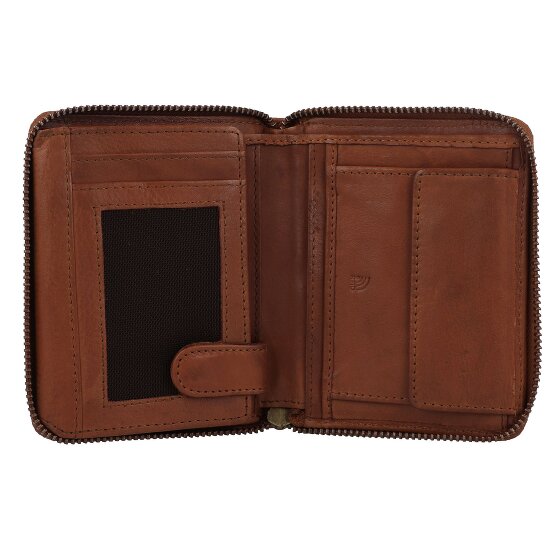 Greenburry Colombiana Portemonnee RFID-bescherming Leer 10.5 cm