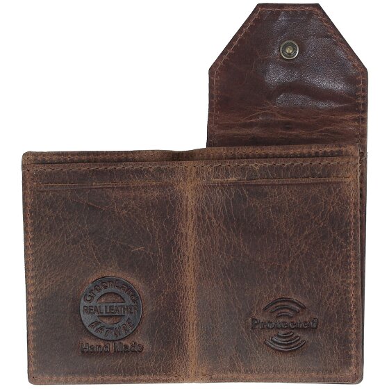 Greenland Nature Montana Portemonnee RFID Leer 7 cm