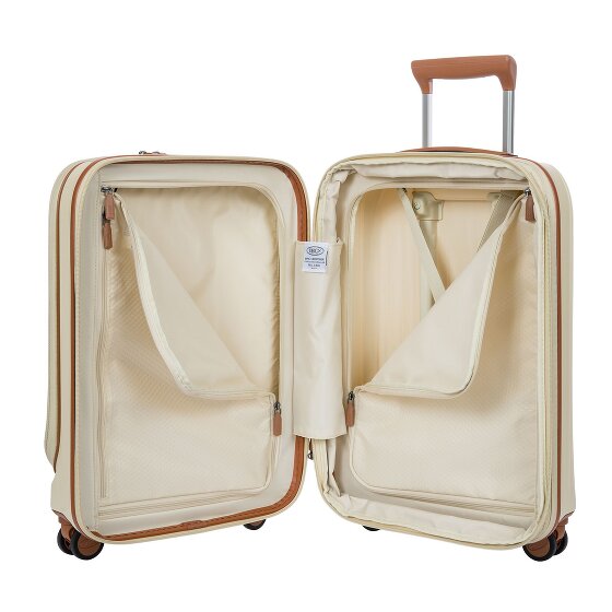 Bric's Taormina 4 wielen Trolley S 57 cm met uitbreidingsplooi
