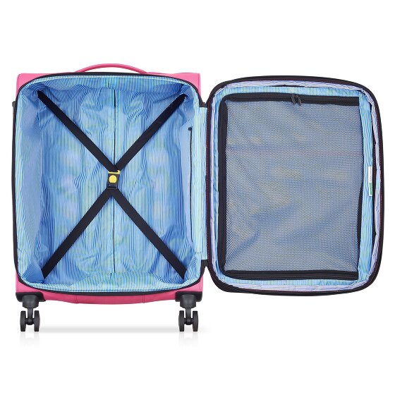 Delsey Paris x United Colors of Benetton BE 4-wiel trolley 65 cm met uitbreidingsplooi