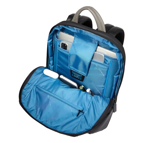 Piquadro Zaino Dagrugzak Leer 42 cm Laptop compartiment