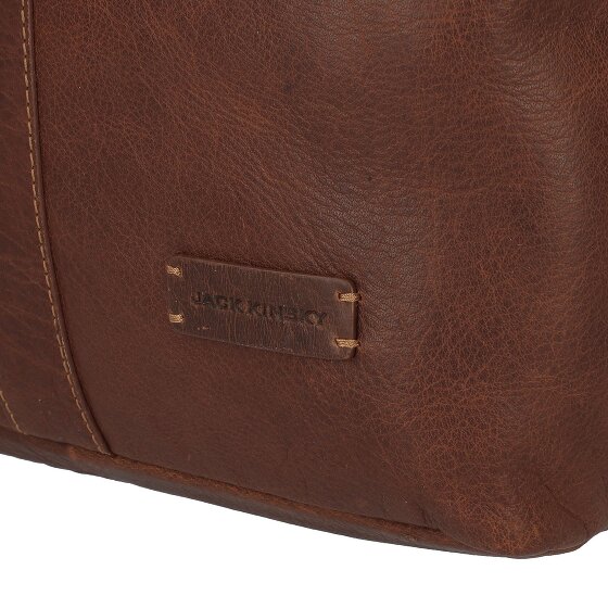 Jack Kinsky Porto Dagrugzak Leer 37 cm Laptop compartiment Jack Kinsky Porto Dagrugzak Leer 37 cm Laptop compartiment