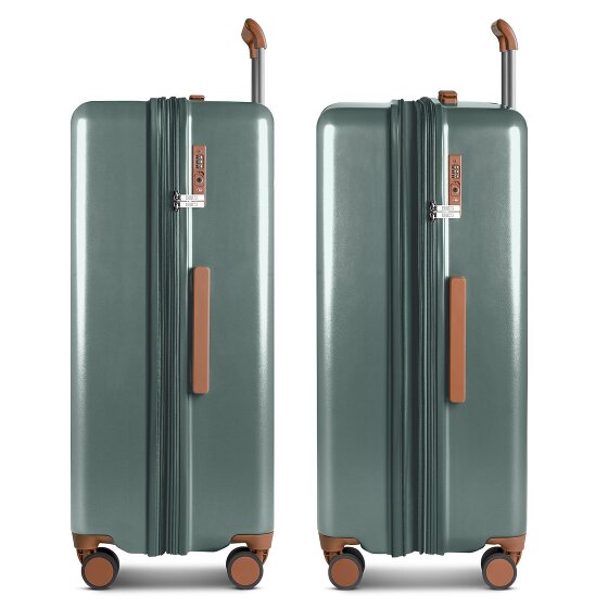 Bric's Ferrara 4 wielen Trolley L 77 cm met uitbreidingsplooi