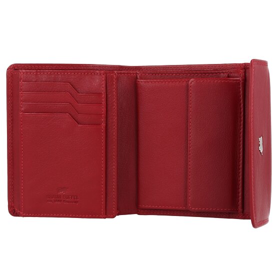 Braun Büffel Golf Secure Portemonnee RFID Leer 12,5 cm