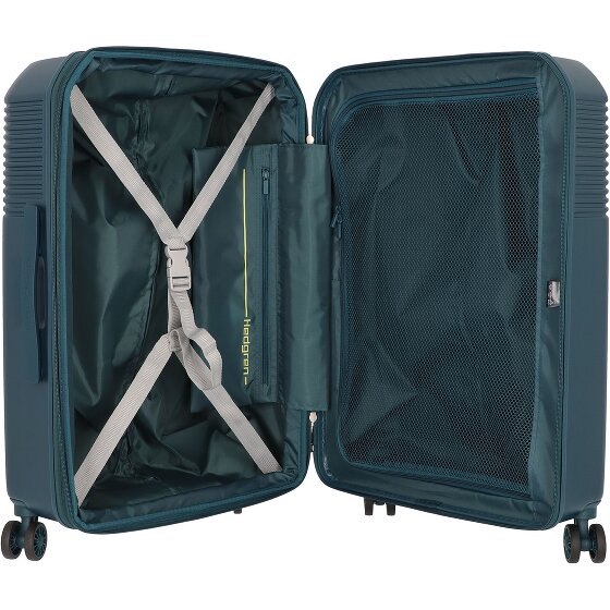 Hedgren Lineo Stripe M 4-wielige trolley 66 cm