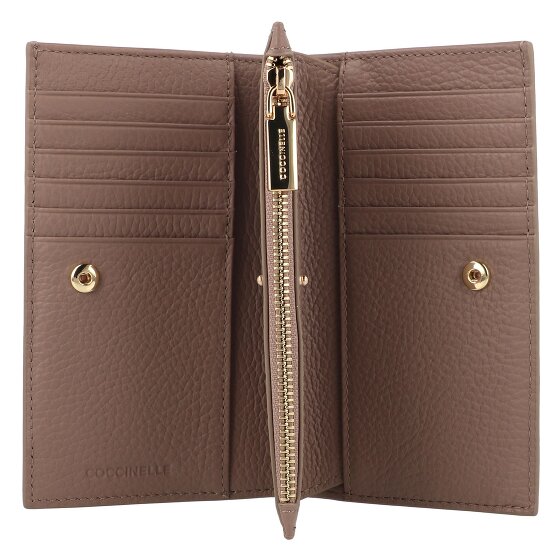 Coccinelle Metallic Portemonnee RFID-bescherming Leer 16 cm