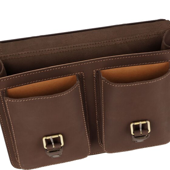 Mika Robbert lederen aktetas 41 cm