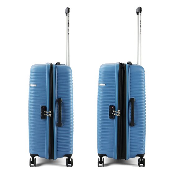 American Tourister Liftoff 4 wielen Kofferset 3-delig met uitbreidingsplooi