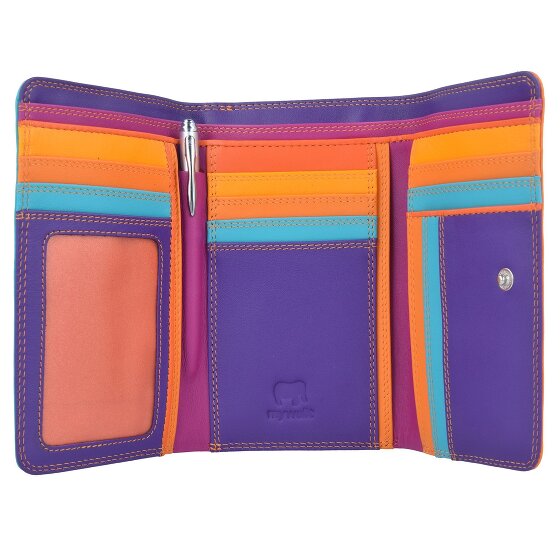 Mywalit Medium Tri-fold Portemonnee I Leder 14 cm