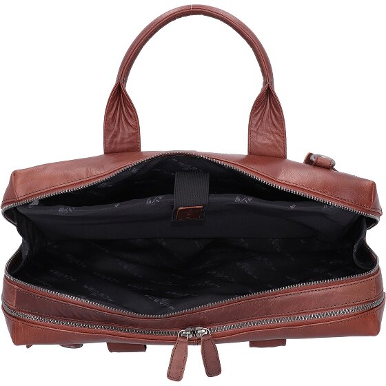 Plevier Rock Flint Koffer RFID-bescherming Leer 41 cm Laptop compartiment