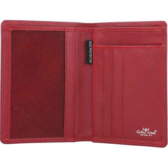 Golden Head Polo Identiteitskaart etui RFID Leer 9 cm