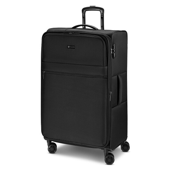 bugatti Valencia Soft 4 wielen Trolley L 75 cm met uitbreidingsplooi
