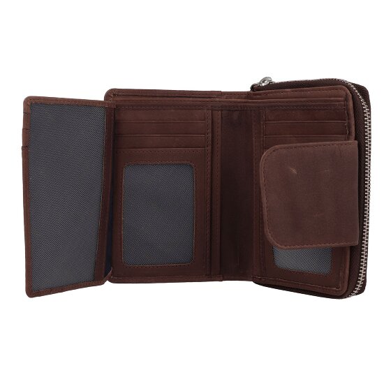 Jack Kinsky Aruba Portemonnee Leer 14 cm Jack Kinsky Aruba Portemonnee Leer 14 cm