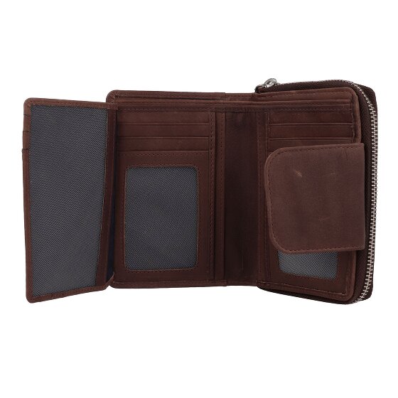 Jack Kinsky Aruba Portemonnee Leder 14 cm