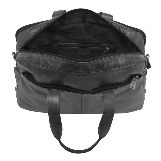 Voi City Cowboy Koffer Leer 41 cm Laptop compartiment