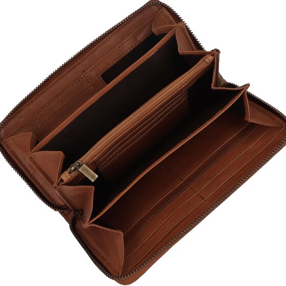 Greenburry Colombiana Portemonnee RFID-bescherming Leer 20 cm