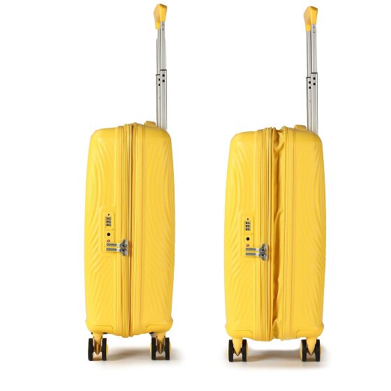 American Tourister Mickey Magic 4 wielen Cabinewagen 55 cm met uitbreidingsplooi
