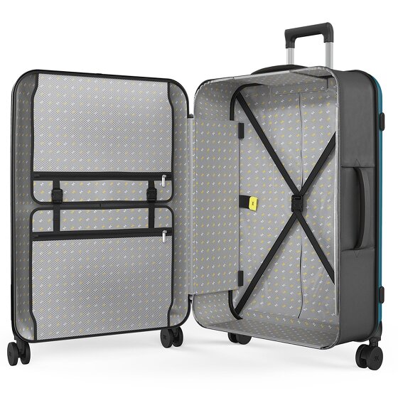 Rollink Vega 360 opvouwbare 4-wielige trolley M 65 cm