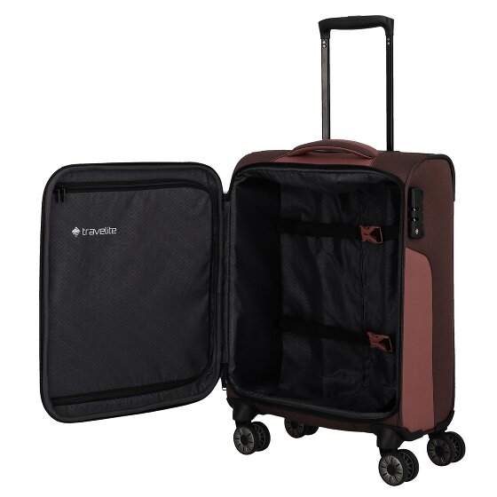 Travelite VIIA 4-wielige cabinewagen 55 cm