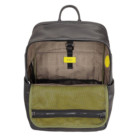 DuDu Sydney Dagrugzak Leer 42 cm Laptop compartiment