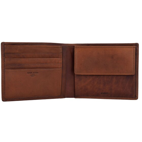 Joop! Loreto Ninos Portemonnee RFID Leer 11 cm Joop! Loreto Ninos Portemonnee RFID Leer 11 cm