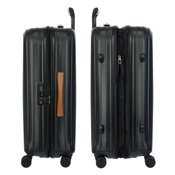 Bric's Taormina 4 wielen Trolley M 69 cm met uitbreidingsplooi