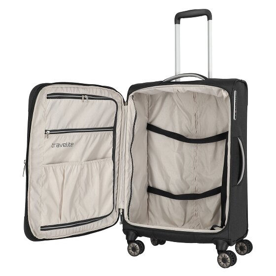 Travelite Miigo 4 wielen Kofferset 4-delig met uitbreidingsplooi