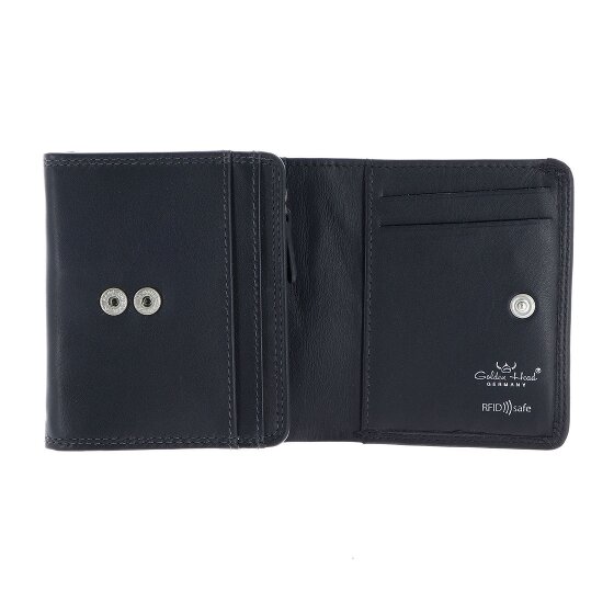 Golden Head Polo Portemonnee RFID-bescherming Leder 10 cm