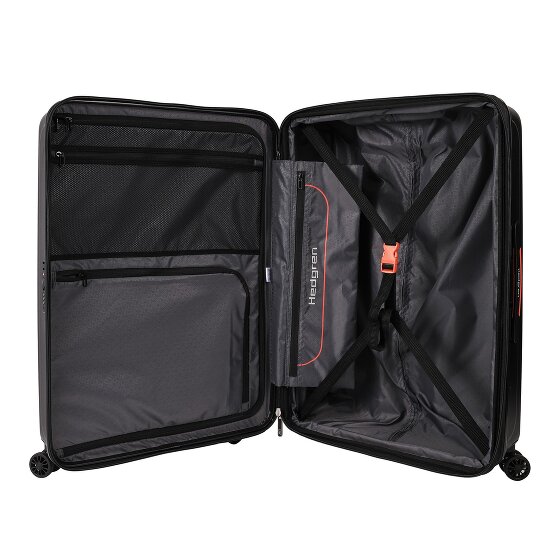 Hedgren Comby Grip L Exp 4 wielen Trolley L 74 cm met uitbreidingsplooi