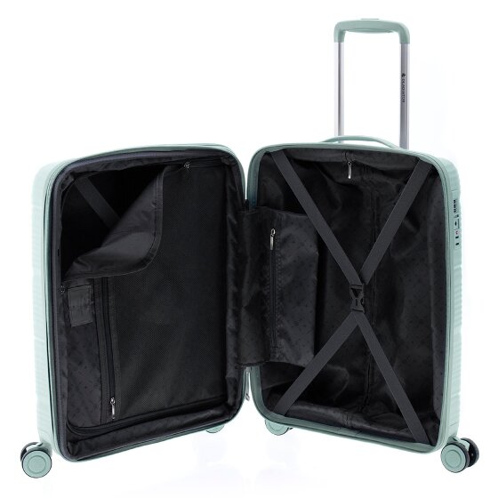 Gladiator 0800 4 wielen Cabinewagen 55 cm met uitbreidingsplooi