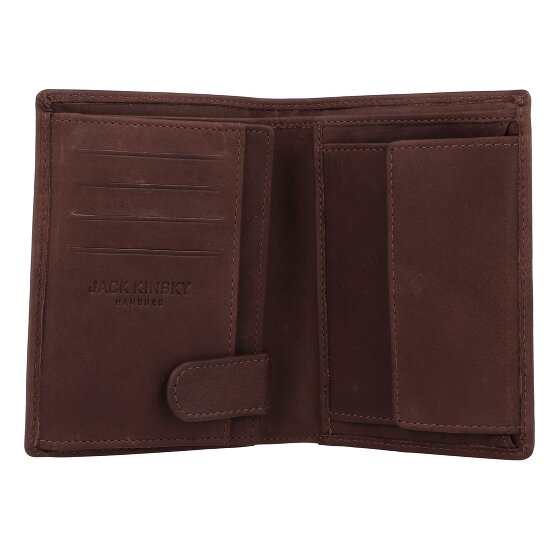 Jack Kinsky Aruba 100 Portemonnee RFID-bescherming Leer 12.5 cm