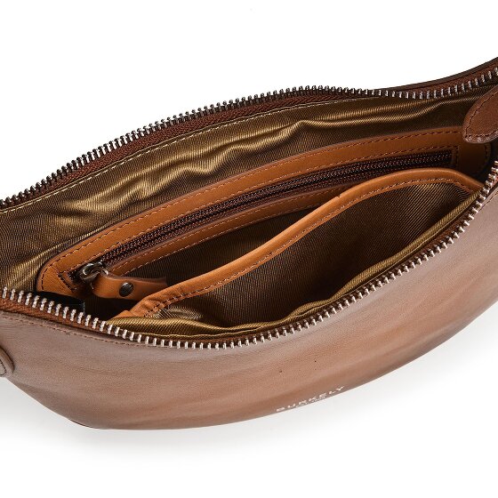 Burkely Ledger Schoudertas Leder 30 cm