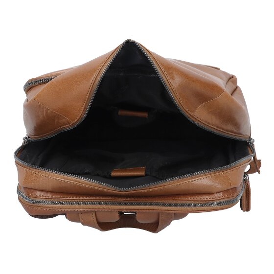 Plevier Rock Opal Dagrugzak Leer 43 cm Laptop compartiment