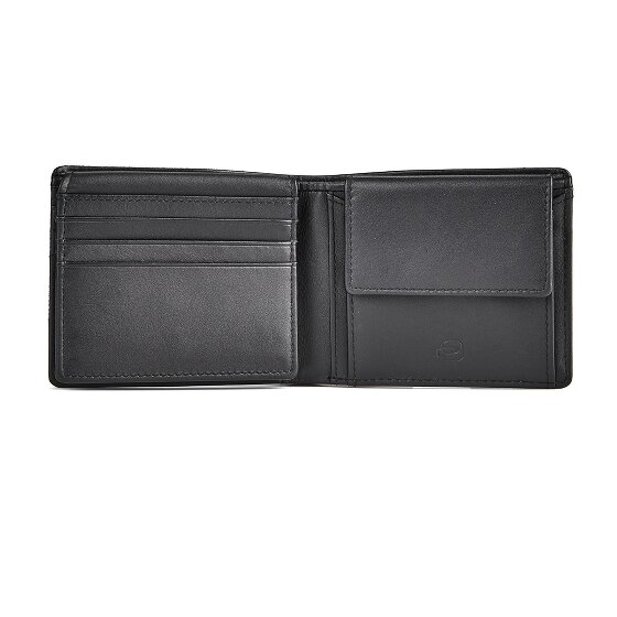 Piquadro Sync Portemonnee RFID-bescherming Leder 11 cm