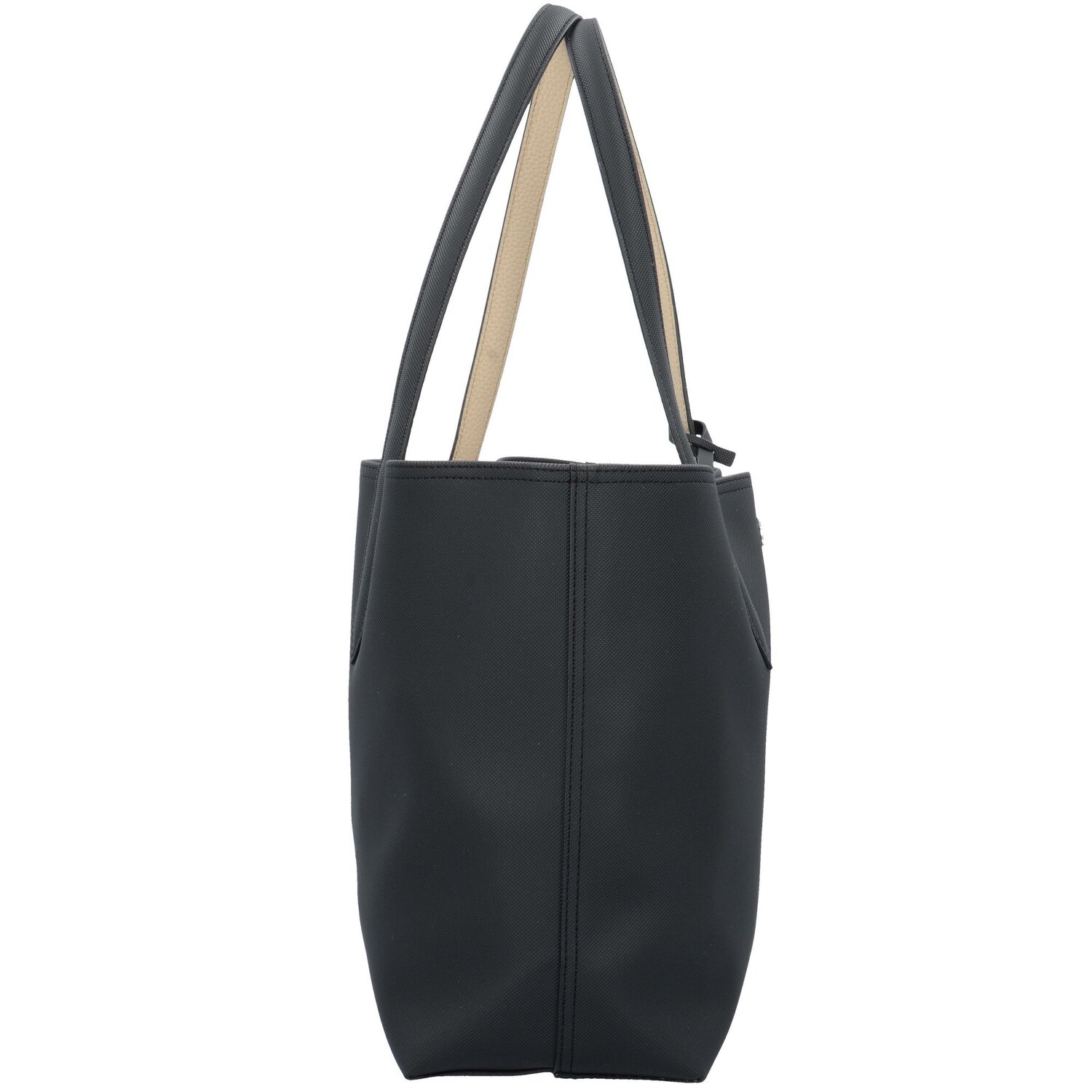 een keer Roeispaan schattig Lacoste Anna Shopper Tas 35 cm noir crema | Bagage24.nl