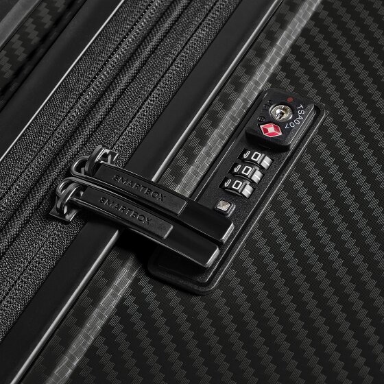 Smartbox Edition 01 4 wielen Cabinewagen 55 cm met uitbreidingsplooi