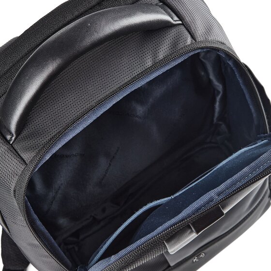 Piquadro Sync Dagrugzak RFID-bescherming Leder 47 cm Laptopvak