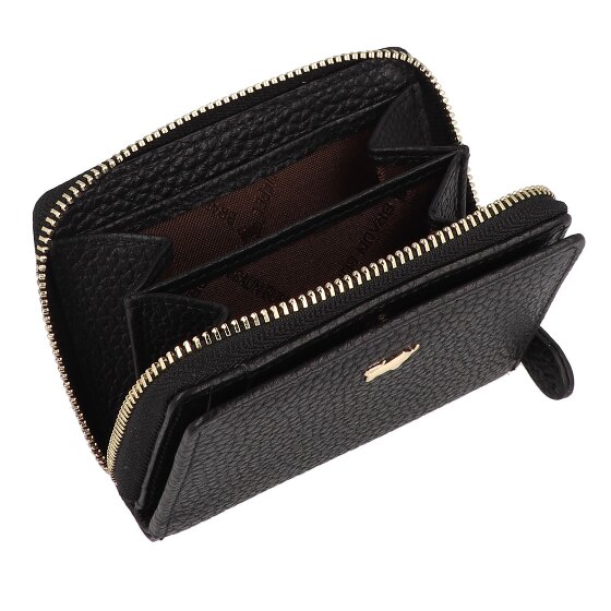 Braun Büffel Asti Portemonnee Leer 10 cm