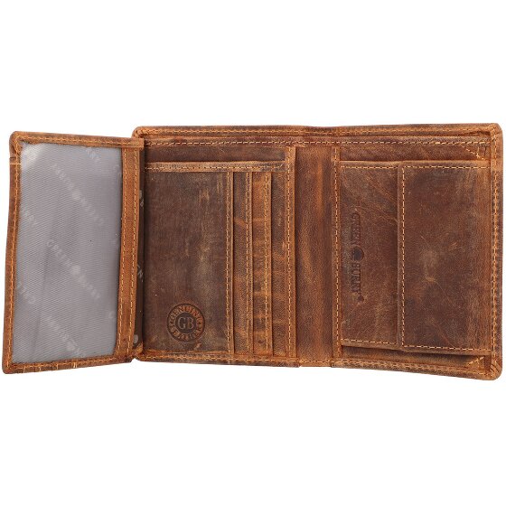 Greenburry Vintage Portemonnee RFID Leer 10 cm