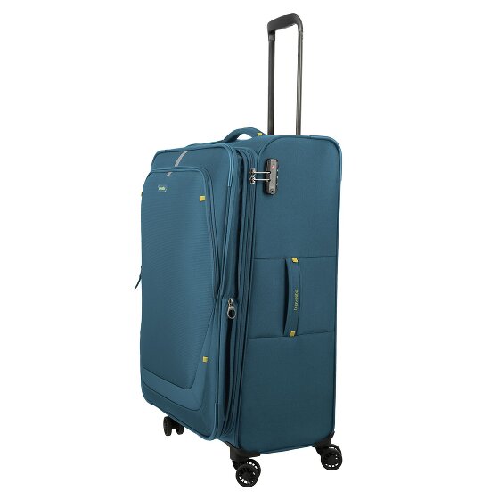 Travelite Umbria 4 wielen Trolley L 77 cm met uitbreidingsplooi